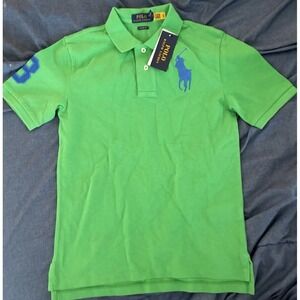 Polo Ralph Lauren M Youth Golf Green Polo 0207